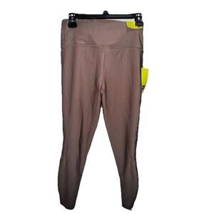All in Motion Women M High Rise Leggings 7/8 Length Brown NWT Activewear